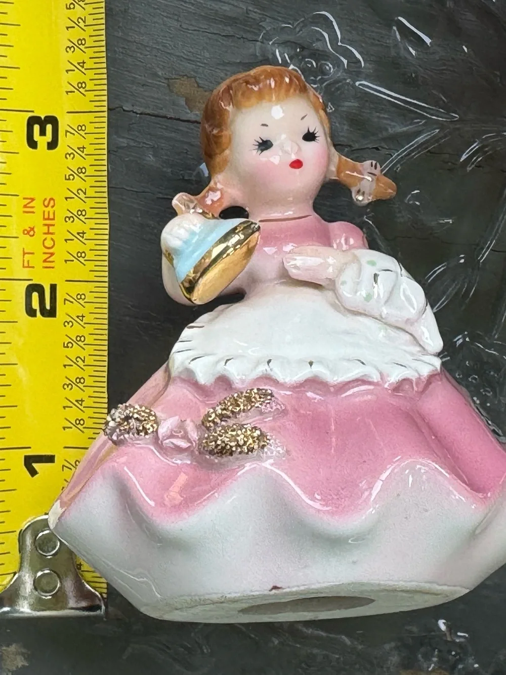 Vtg Joseph Originals “Little Housekeepers” Ironing Girl Figurine (AS IS-chipped)